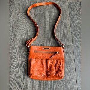 Cole Haan Crossbody Purse in Orange